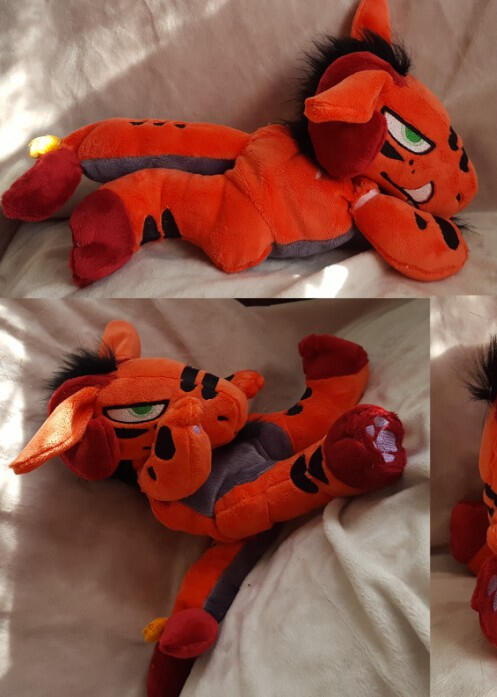 Aden plush by Silverfoxi